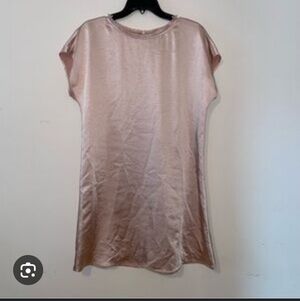 Melissa Nepton satin pink dress